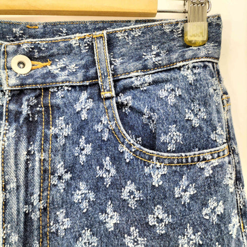 レイビームス Ray BEAMS 25ss ジャカード デニム パンツ レディース JPN:1