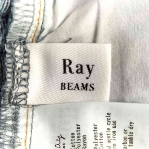 レイビームス Ray BEAMS 25ss ジャカード デニム パンツ レディース JPN:1