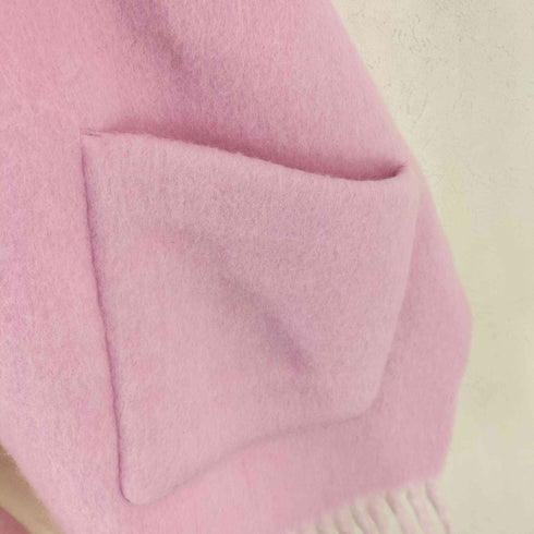 バーバリー BURBERRY Logo Alpaca Wool Blend Hooded Scarf ロゴ アルパカ ウール ブレンド フーデッド スカーフ レディース 200×45cm
