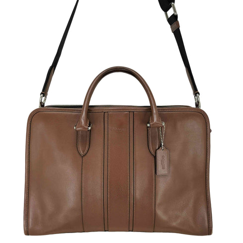 コーチ COACH 2way ダブルハンドル ビジネスバッグ レディース