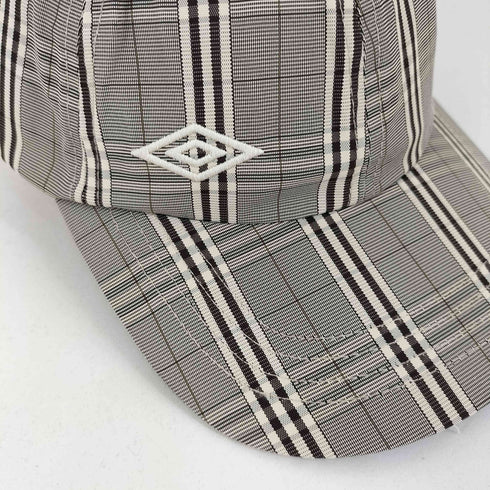 アンブロ UMBRO HOUSE 6 Panel cap チェック キャップ メンズ FREE
