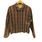 Red Circle 50s レッド サークル スウィング トップ バネクラ クラウン ジップ ジャケット チェック柄 メンズ US:40