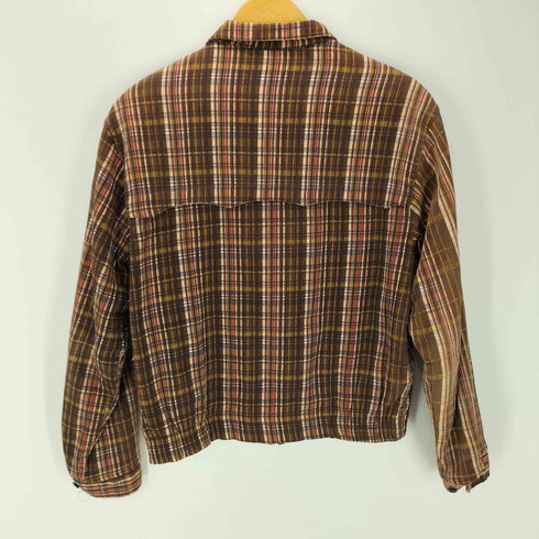 Red Circle 50s レッド サークル スウィング トップ バネクラ クラウン ジップ ジャケット チェック柄 メンズ US:40