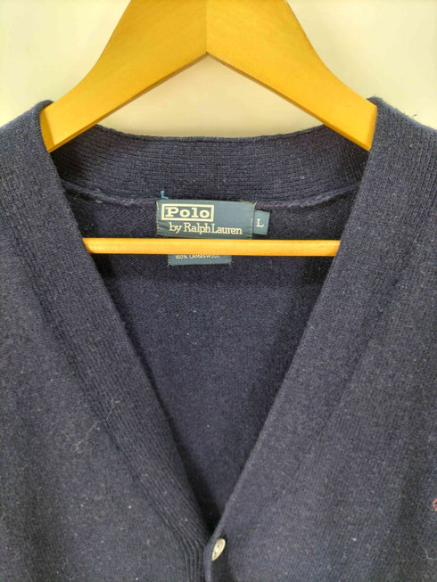 ポロバイラルフローレン Polo by RALPH LAUREN ラムウール ニットカーディガン メンズ import:L