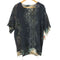 マヒトモトヨシ MAHITO MOTOYOSHI 24SS Cupra chusen knitting docking T-shirt キュプラ注染編みドッキングTシャツ メンズ JPN:L