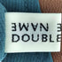 ダブルネーム DOUBLE NAME アルファベットワッペン 刺繍 フェイクレザー切替 リバーシブルスタジャン メンズ FREE