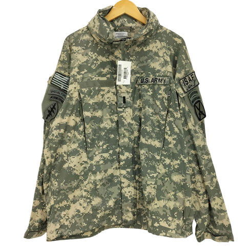 ユーエスアーミー U.S. ARMY 00S 07年会計 Level5 JACKET SOFT SHELL COLD WEATHER ソフトシェルジャケット デジタルカモ メンズ M-R