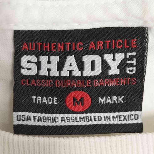 SHADY LTD 00s メキシコ製 ドル $ ロゴプリント 半袖 Tシャツ メンズ import:M