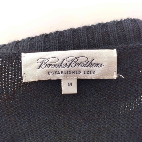 ブルックスブラザーズ BROOKS BROTHERS ウール Vネックニット レディース import:M