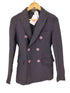コムデギャルソンオムプリュス COMME des GARCONS HOMME PLUS ポリエステル縮絨 ダブルブレスト テーラードジャケット メンズ JPN:XS
