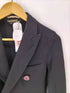 コムデギャルソンオムプリュス COMME des GARCONS HOMME PLUS ポリエステル縮絨 ダブルブレスト テーラードジャケット メンズ JPN:XS