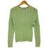 ブルックスブラザーズ BROOKS BROTHERS ケーブル コットン クルーネックニット レディース import:M