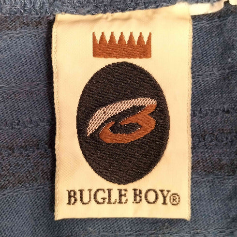 ビューグルボーイ Bugle Boy 90s シャドーボーダー クルーネックTシャツ メンズ