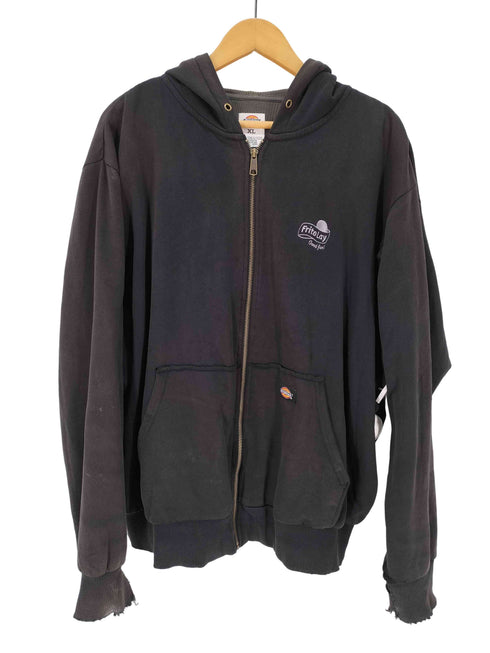 ディッキーズ Dickies Frito Lay 企業ロゴ 裏地サーマル ダブルフェイス フルジップ パーカー メンズ import:XL