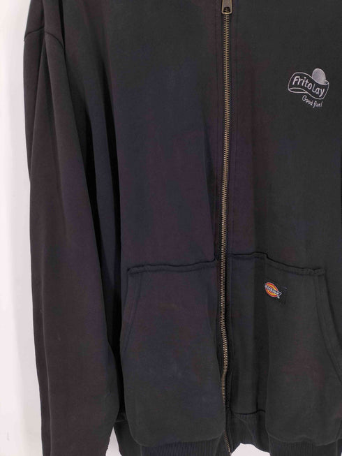 ディッキーズ Dickies Frito Lay 企業ロゴ 裏地サーマル ダブルフェイス フルジップ パーカー メンズ import:XL