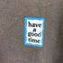 ハブアグッドタイム HAVE A GOOD TIME ロゴプリント 長袖 Tシャツ メンズ L