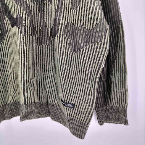 CRITIC Goth Logo Knit Khaki ゴスロゴ ニット メンズ JPN:L