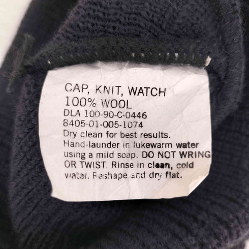 ユーエスアーミー U.S. ARMY 90S 90年会計 CAP KNIT WATCH ウォッチキャップ メンズ