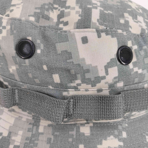 ユーエスアーミー U.S. ARMY 00S 05年会計 USA製 ACU ARMY COMBAT UNIFORM デジカモ ブーニーハット サファリハット メンズ 7 3/4