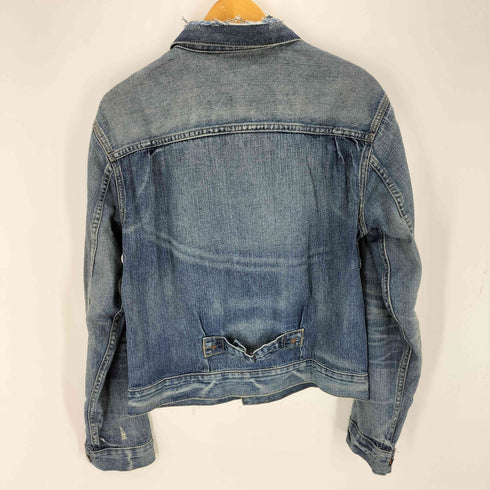 デニムアンドサプライラルフローレン DENIM&SUPPLY RALPH LAUREN Denim Patchwork Collar Trucker Jacket デニム パッチワークカラー トラッカージャケット メンズ XS