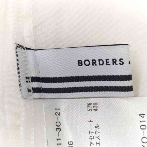 ボーダーズアットバルコニー borders at balcony PUFF SLEEVE SHEER SHIRT パフスリーブシアーブラウス シャツ レディース DE:36