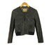フレイアイディー FRAY I.D SHEEP LEATHER 羊革 ニット 切替 ライダースジャケット レディース 1