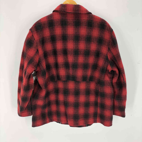 ラルフローレン RALPH LAUREN 80s USA製 バッファローチェック ヘビーネル ボックス マッキーノジャケット メンズ M