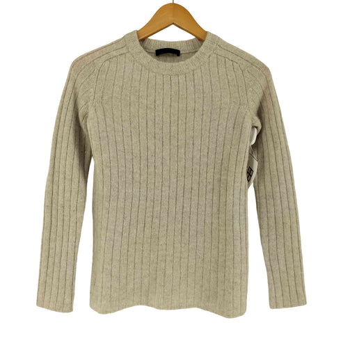 ザロウ THE ROW Milo ribbed cashmere sweater カシミヤ100 長袖 ニット レディース XS
