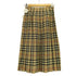 バーバリー BURBERRY 90s ノバチェック ウール プリーツスカート レディース JPN:L