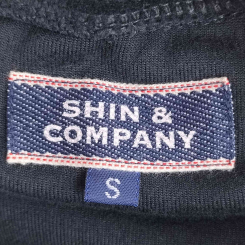 SHIN&COMPANY 義理人情 刺繍デザイン ベロア ジャケット メンズ JPN:S