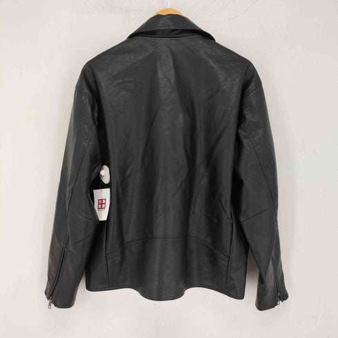 ロッキーモンロー Rocky Monroe エコレザーダブルライダース メンズ