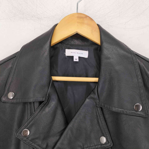 ロッキーモンロー Rocky Monroe エコレザーダブルライダース メンズ