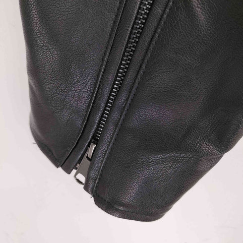 ロッキーモンロー Rocky Monroe エコレザーダブルライダース メンズ