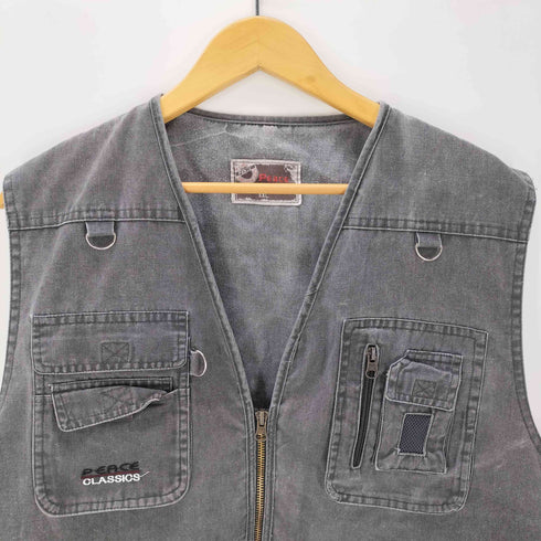 PEACE CLASSIC 80~90s フィッシング ベスト フェード メンズ XXL