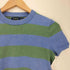 ポロラルフローレン POLO RALPH LAUREN 裾 ポニー ボーダー S/S クルーネック コットン ニット レディース import:XS