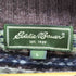 エディーバウアー Eddie Bauer ボーダー 総柄 ハーフ ボタン ヘンリーネック ニット セーター メンズ import:L