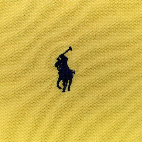 ポロラルフローレン POLO RALPH LAUREN SLIM FIT ポニー 刺繍 鹿の子 S/S ポロシャツ レディース import:S