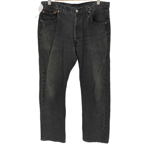 リーバイス Levis 501 後染め ワイド ストレートデニム メンズ W33/L34