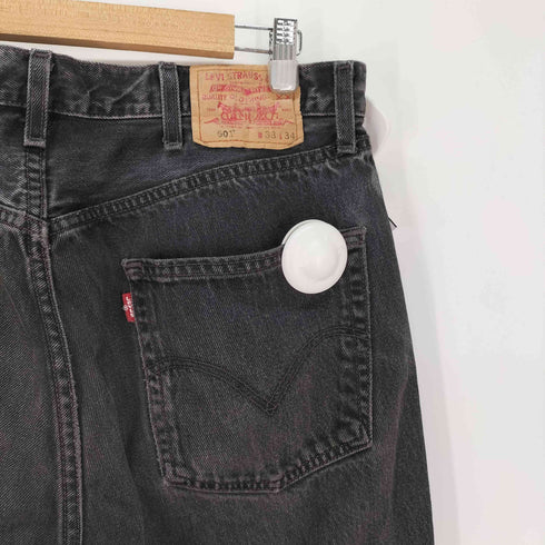 リーバイス Levis 501 後染め ワイド ストレートデニム メンズ W33/L34