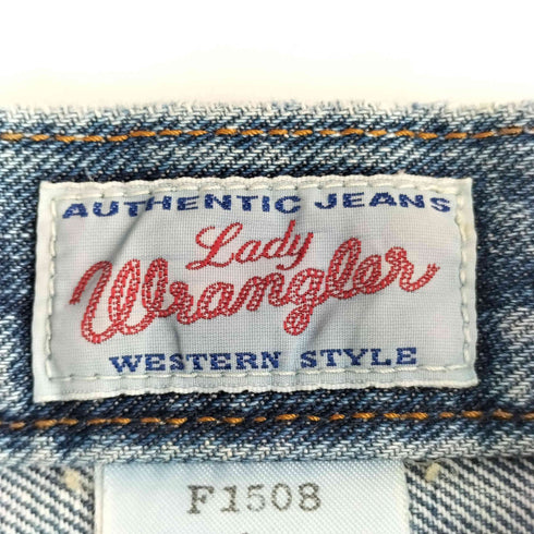 ラングラー Wrangler 90S レザーパッチ テーパード デニムパンツ メンズ 31-4