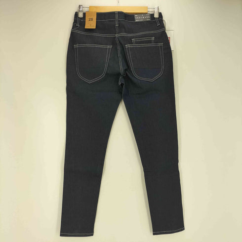 INDIMARK 0413 スリム テーパード デニム パンツ レディース 28