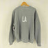 ザデイオンザビーチ THE DAY ON THE BEACH Crew Sweat Shirt 裏起毛 両面プリント スウェット レディース L