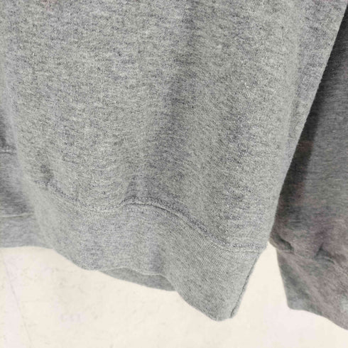 ザデイオンザビーチ THE DAY ON THE BEACH Crew Sweat Shirt 裏起毛 両面プリント スウェット レディース L