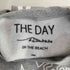 ザデイオンザビーチ THE DAY ON THE BEACH Crew Sweat Shirt 裏起毛 両面プリント スウェット レディース L