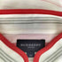 バーバリーゴルフ BURBERRY GOLF 鹿の子 ボーダー ハーフジップ カットソー レディース import:M