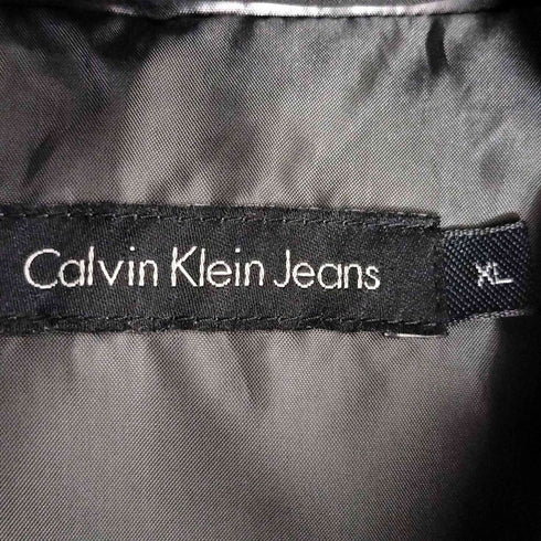 カルバンクラインジーンズ Calvin Klein Jeans ダブルジップ フーデット ダウン ジャケット メンズ import:XL