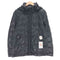 バーバリーブラックレーベル BURBERRY BLACK LABEL 袖 ロゴ フーデット ダブルジップ ダウン ジャケット メンズ import:XL