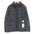 バーバリーブラックレーベル BURBERRY BLACK LABEL 袖 ロゴ フーデット ダブルジップ ダウン ジャケット メンズ import:XL