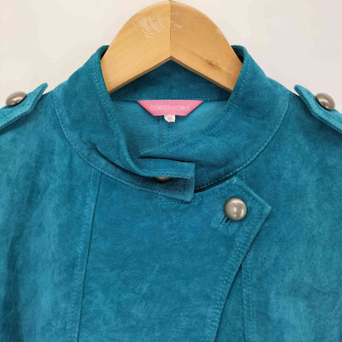 CORTESWORKS コルテスワークス PIG LEATHER ピッグレザー ジャケット レディース 38