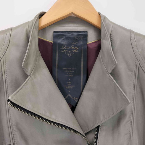 DreAng ドレアング LEATHER 本革 ライダースジャケット レディース